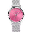 MONTRE PIERRE LANNIER FEMME MULTIPLES ACIER MILANAIS FOND ROSE