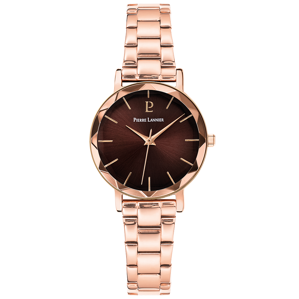 MONTRE PIERRE LANNIER FEMME COFFRET MULTIPLES ACIER ROSE GOLD