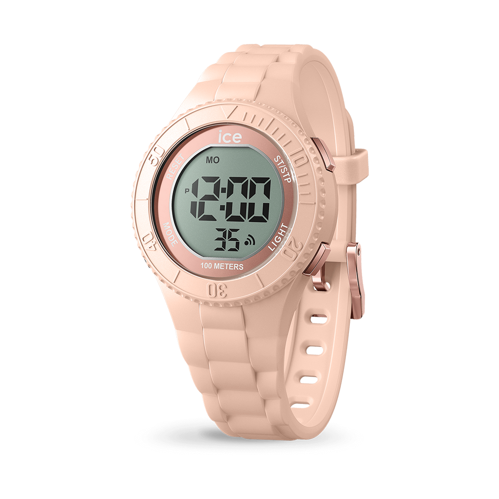 MONTRE ICE DIGIT NUDE ROSE GOLD - SMALL