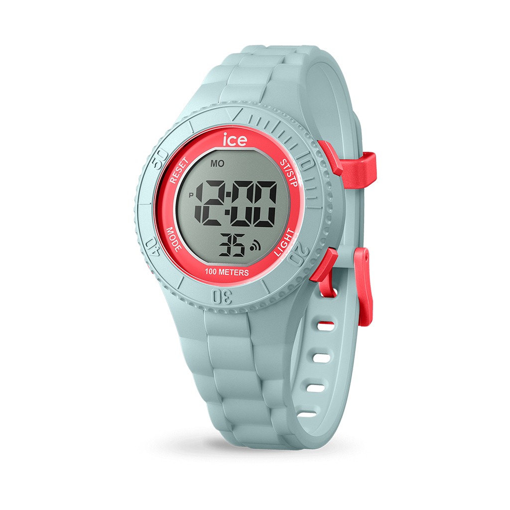 MONTRE ICE DIGIT MINT CORAL - SMALL