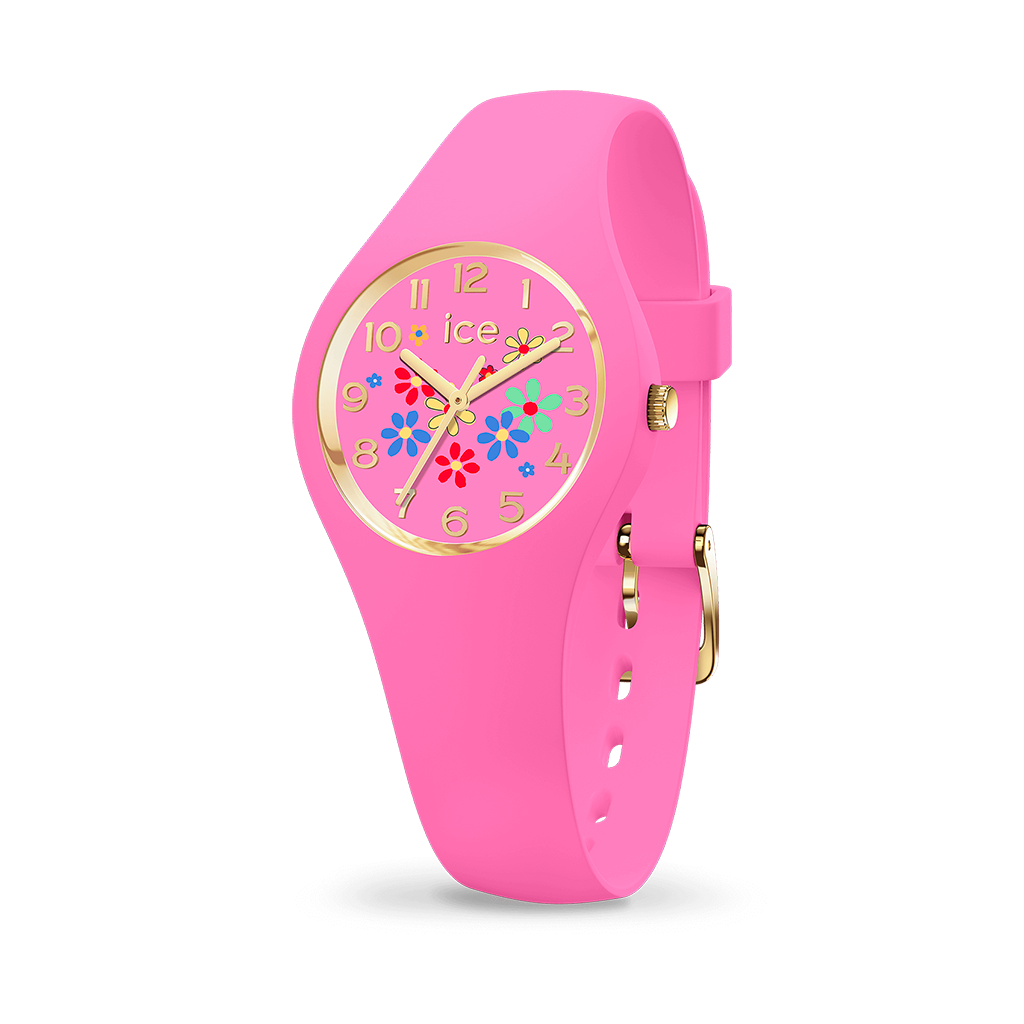 MONTRE ICE FLOWER  PINKY BLOOM- EXTRA SMALL