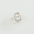 BAGUE LARGE AGATHA INES ARGENT