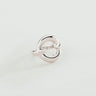 BAGUE LARGE AGATHA INES ARGENT
