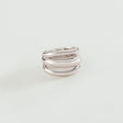 BAGUE LARGE AGATHA TRIJONC