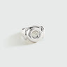 BAGUE LARGE AGATHA ALMA ARGENT