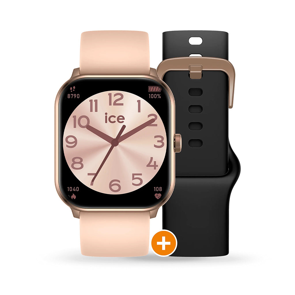 MONTRE ICE SMART ONE ROSE-GOLD NUDE BLACK