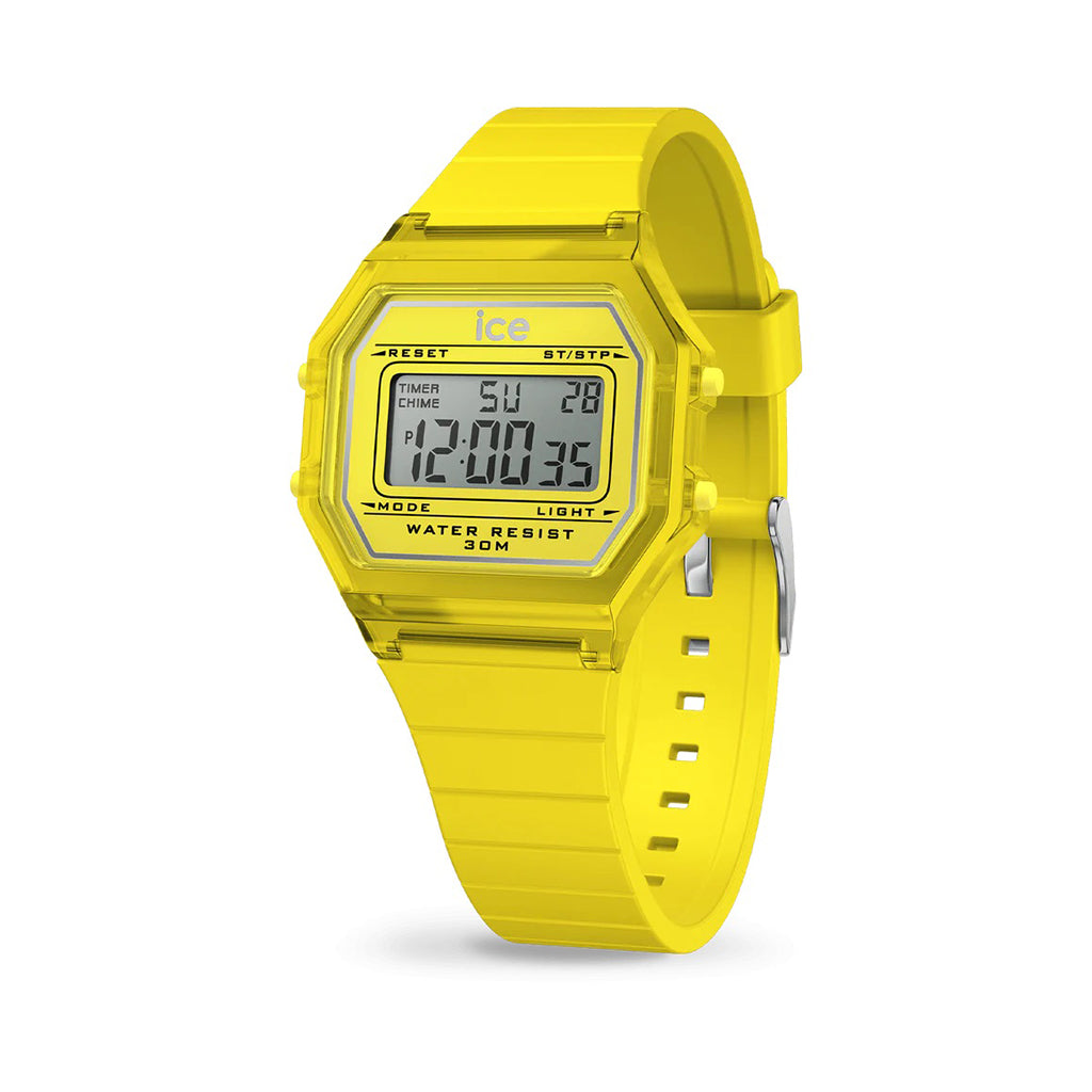 MONTRE ICE DIGIT RETRO ELECTRIC YELLOW