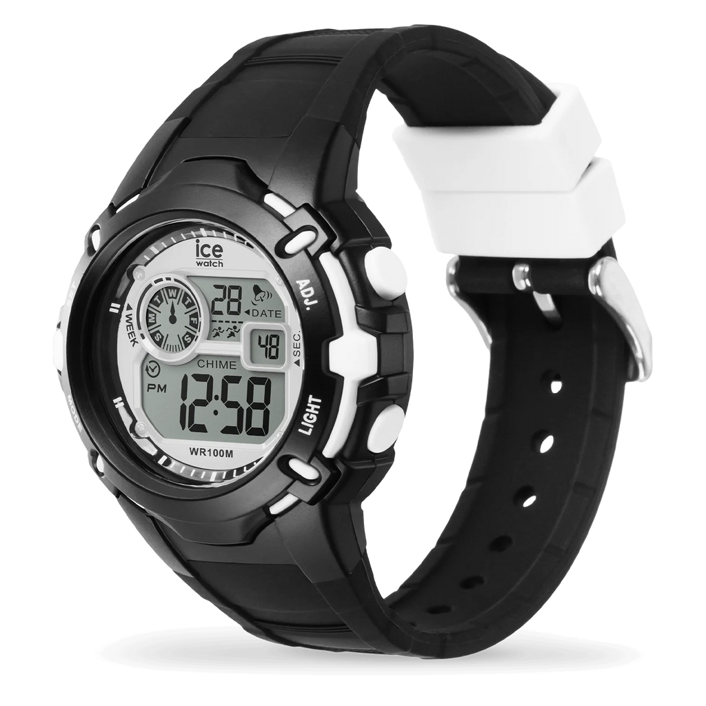 Montre Enfant ICE digit explorer Black White