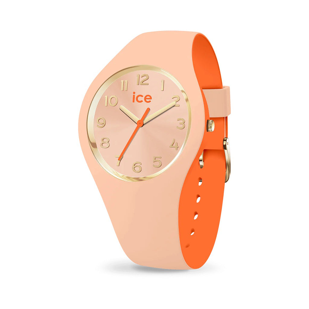 MONTRE ICE DUO CHIC SMALL PEACH FUZZ