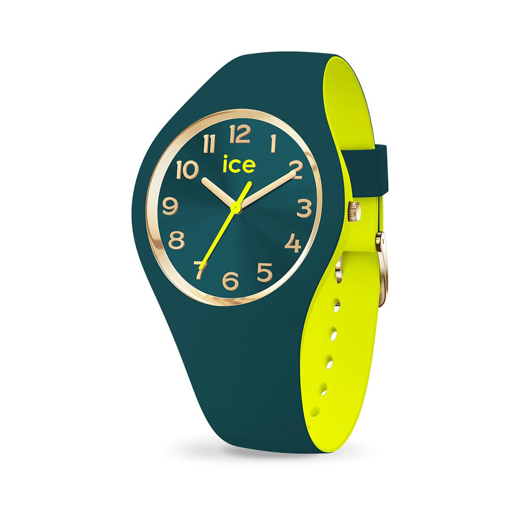 MONTRE ICE DUO CHIC SMALL DARK GREEN LIME