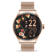 ICE SMART TWO ROSE-GOLD MILANESE