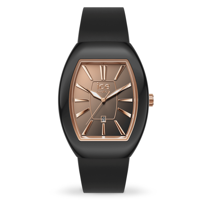 MONTRE ICE BOLIDAY SMALL BLACK SUNSET ROSE-GOLD