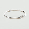 BRACELET AGATHA JONC LISA ARGENT