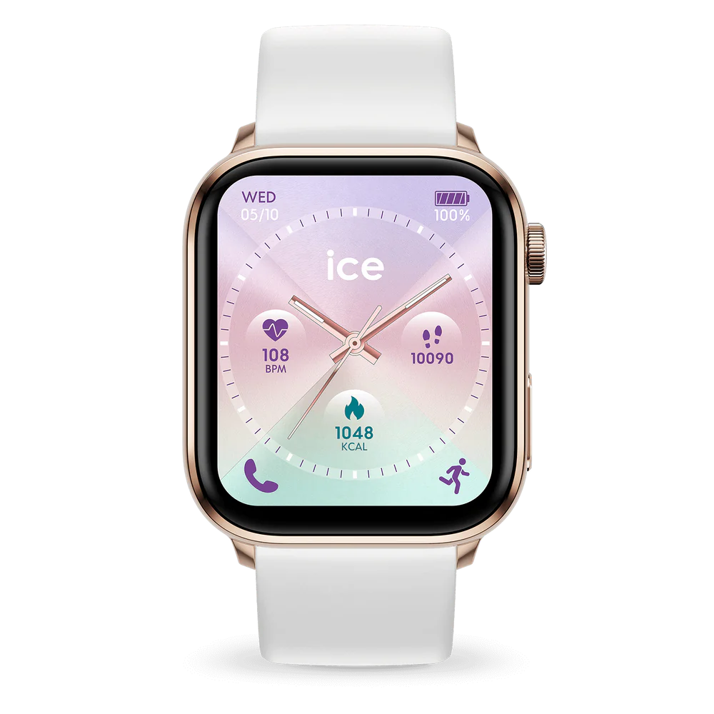 ICE SMART 3.0 RECTANGULAIRE 1.78 MILANESE rROSE GOLD WHITE