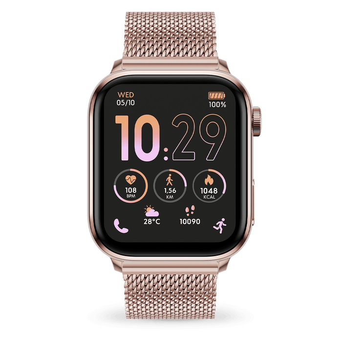 ICE SMART 3.0 RECTANGULAIRE 1.78 MILANESE ROSE GOLD MILANESE