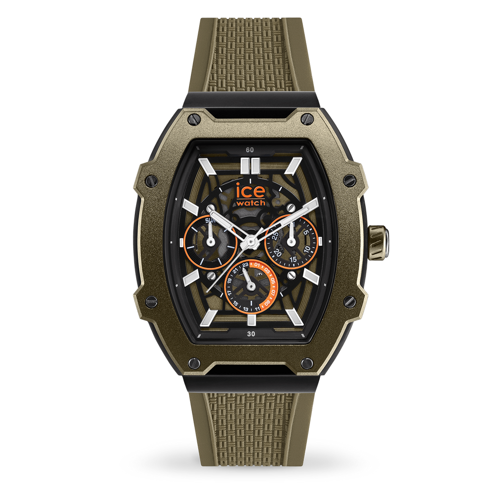 MONTRE ICE BOLIDAY STEEL MEDIUM KHAKI BLACK