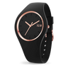MONTRE ICE GLAM BLACK ROSE GOLD