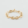 BRACELET AGATHA SOUPLE LEA DORÉ