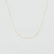 COLLIER AGATHA JASMIN DORÉ PERLES