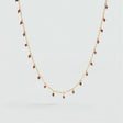 COLLIER AGATHA ALMA GRENAT DORÉ