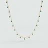 COLLIER AGATHA ALMA MALACHITE DORÉ