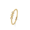 BAGUE OR JAUNE TRILOGIE DIAMANTS ASTORG 1895