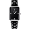 MONTRE PIERRE LANNIER FEMME ARIANE NOIR ACIER ET CERAMIQUE NOIRE