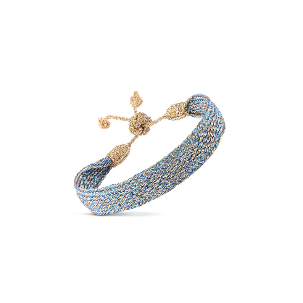 WS Izy n°1 Bracelet Colors - Gold Denim