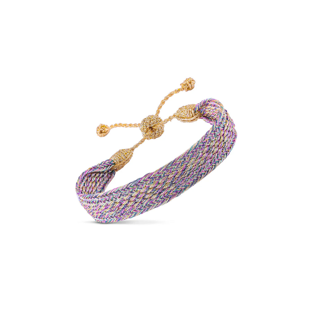 WS Izy n°1 Bracelet Colors - Gold Plum