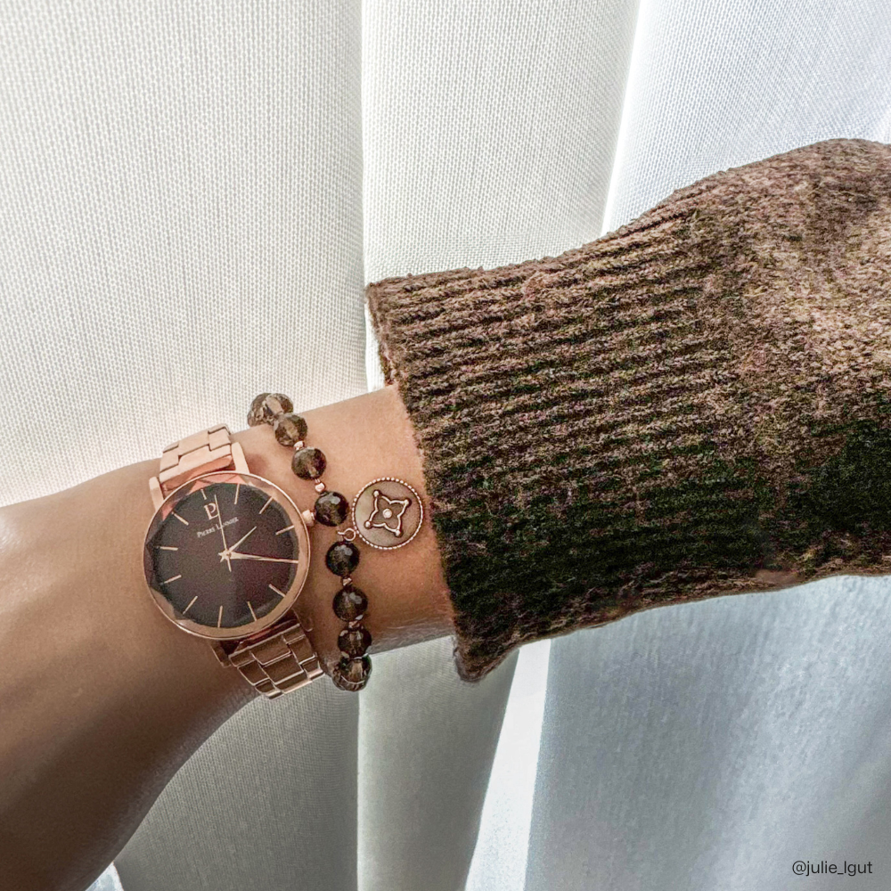 MONTRE PIERRE LANNIER FEMME COFFRET MULTIPLES ACIER ROSE GOLD