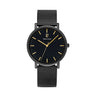 MONTRE PIERRE LANNIER HOMME ESSENTIAL NOIR MILANAIS