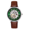 MONTRE PIERRE LANNIER HOMME AUTOMATIC CUIR BRUN