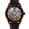 MONTRE PIERRE LANNIER HOMME MONARCK CUIR NOIR