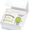 COFFRET PIERRE LANNIER DAME ROXANE CADRAN VERT X LES INTERCHANGEABLES
