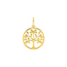 PENDENTIF ARBRE DE VIE OR JAUNE 375