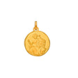 MEDAILLE SAINT CHRISTOPHE OR JAUNE 750