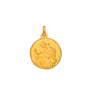 MEDAILLE SAINT CHRISTOPHE OR JAUNE 750