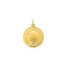 MEDAILLE VIERGE OR JAUNE 375