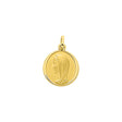 MEDAILLE VIERGE OR JAUNE 375