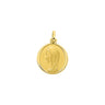 MEDAILLE VIERGE OR JAUNE 375