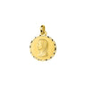 MEDAILLE VIERGE OR JAUNE 375
