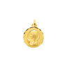 MEDAILLE VIERGE OR JAUNE 375