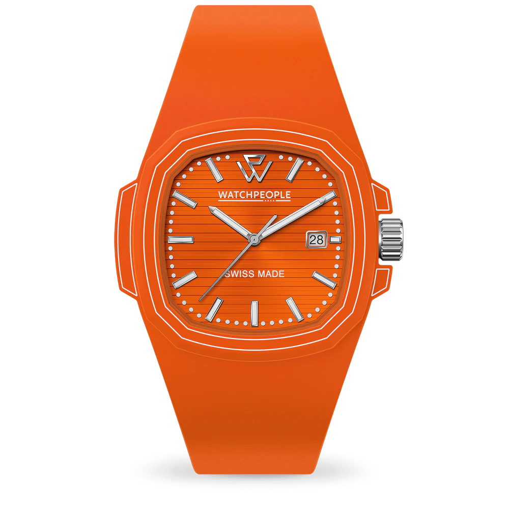 MONTRE WATCHPEOPLE WP4 44MM SILICONE MANDARINE ORANGE