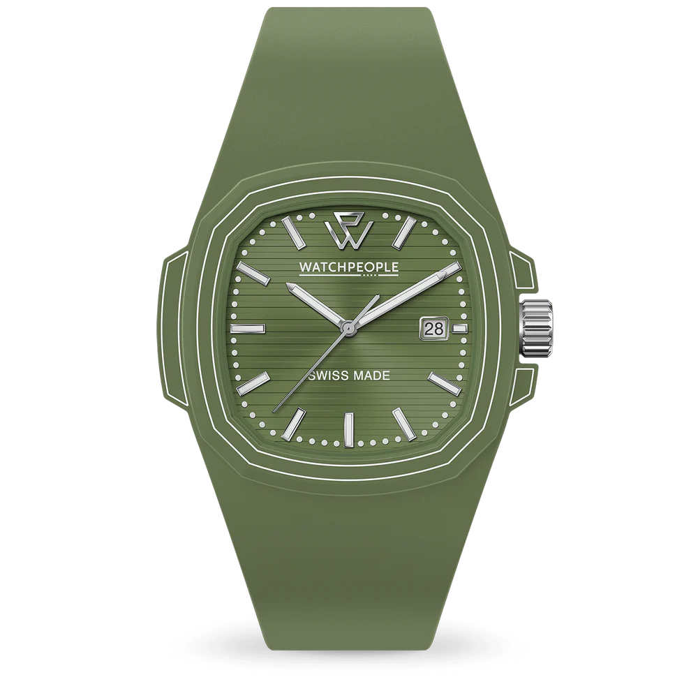 MONTRE WATCHPEOPLE WP4 44MM SILICONE TIMELESS GREEN