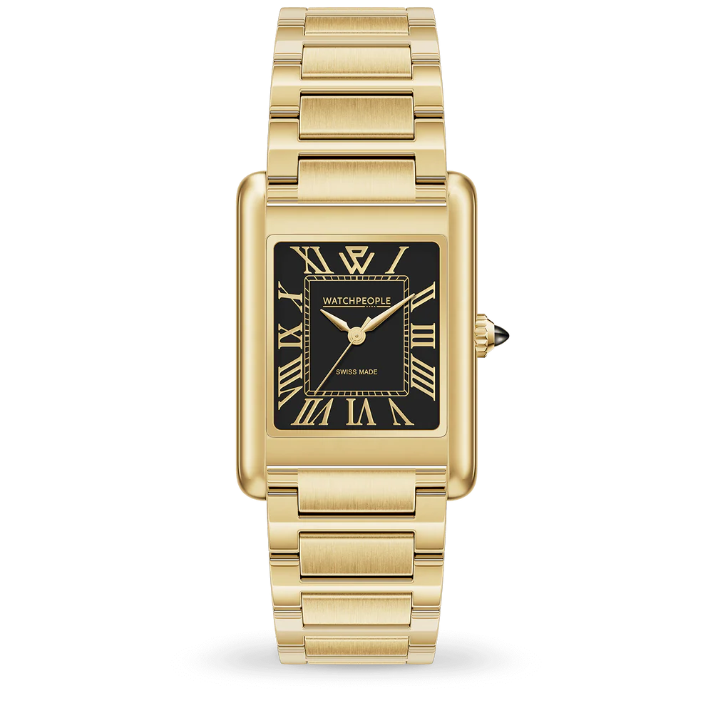 MONTRE WATCHPEOPLE WP6 MEDIUM ACIER  BLACK GOLD