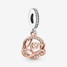 Charm Pandora Pendant Mum (Maman) Bicolore