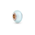 Charm Pandora Verre de Murano Bleu Mat