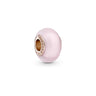 Charm Pandora Verre de Murano Rose Mat