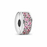 Charm Pandora Clip Pavé Rose