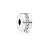 Charm Pandora Clip Rangée Scintillante Incolore